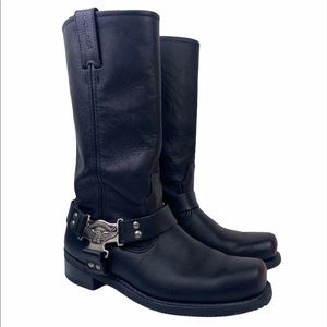 Harley-Davidson Motorcycle Square Toe Boots